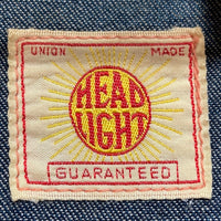 HEAD LIGHT ヘッドライト BEAMS BOY ビームスボーイ デニムジャケット インディゴ レディース Size XS-S 相当 瑞穂店