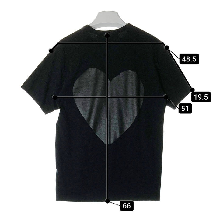 PLAY comme des garcons プレイコムデギャルソン Tシャツ ブラック sizeL 瑞穂店