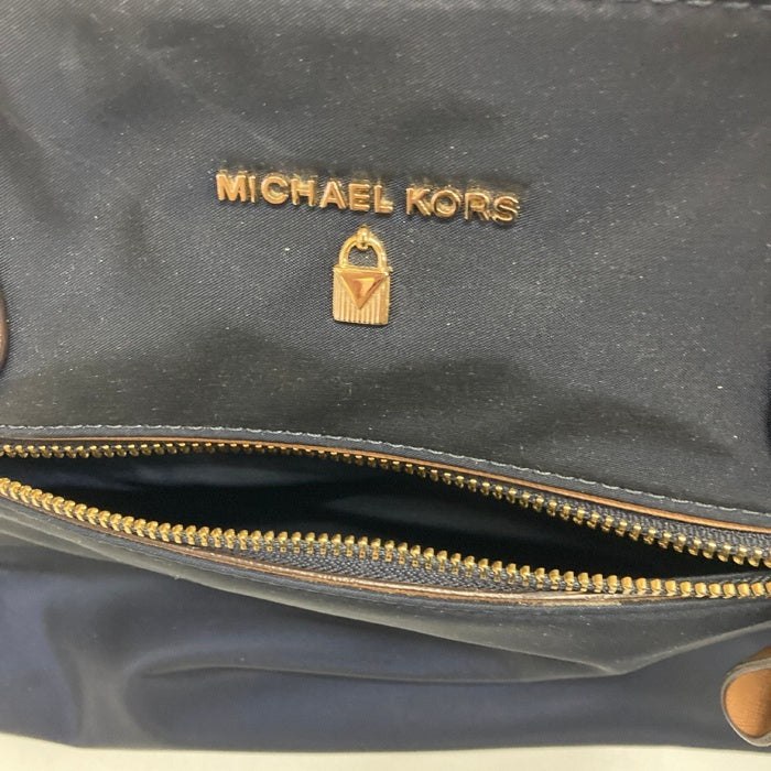 MICHAEL KORS マイケルコース ナイロン×レザー トートバッグ ネイビー 瑞穂店