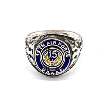 PHERROW'S フェローズ U.S.A.A.F. 15TH AIR FORCE RING エアフォース シルバーリング SILVER Size 19号 福生店