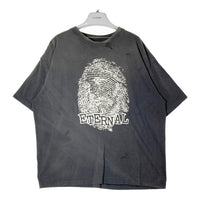 SAINT MICHAEL セントマイケル SM-YS1-0000-004 24AW CHOSEN Tee ETERNAL ヴィンテージ加工 Tシャツ ブラック sizeXL 瑞穂店