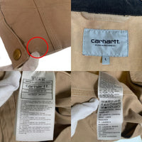 Carhartt WIP カーハートワークインプログレス DETROIT JACKET デトロイトジャケット ダック地 裏地なし ベージュ I033112.2N2 Size L 福生店