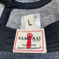 SAMURAI JEANS サムライジーンズ デニムクレイジーパターン バケットハット インディゴ sizeL 瑞穂店