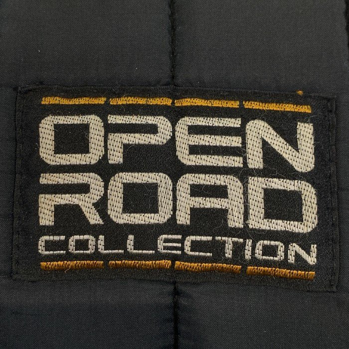 80-90's OPEN ROAD オープンロード パテッド ライダースジャケット ブラック KOREA 長渕剛 Size 44 福生店