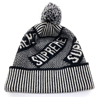 Supreme シュプリーム 21FW Banner Beanie バナー ビーニー ニット帽 ブラック 瑞穂店