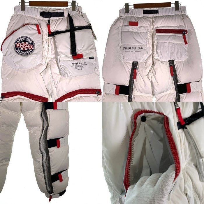 AVIREX アヴィレックス APOLO DOWN PANT アポロダウンパンツ ホワイト 6106115 Size L 福生店