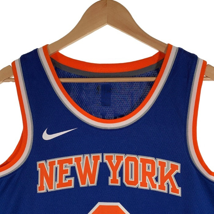 NIKE ナイキ ニューヨークニックス スウィングマンジャージ ゲームシャツ ユニフォーム ブルー ポルジンギス 864495-495 Size L 福生店