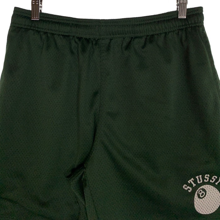 STUSSY ステューシー 22SS 8 Ball Mesh Short エイトボール メッシュショートパンツ グリーン 112268 Size M 福生店