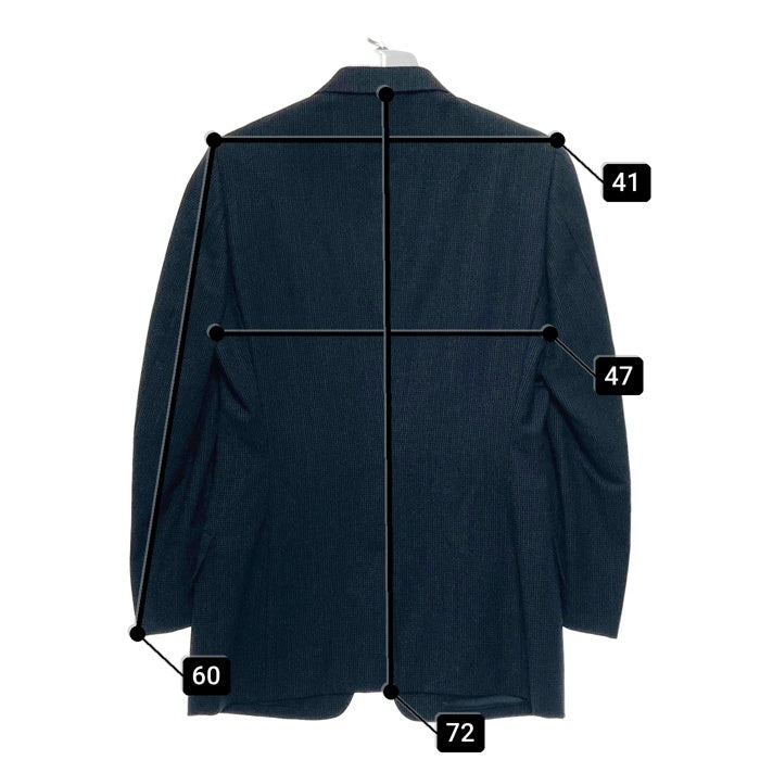 Paul Smith ポールスミス TORELLO VIERA 4B ウール テーラードジャケット ブラック 日本製 Size S 瑞穂店