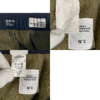 BEDWIN ベドウィン 18AW FLEECE PANTS CONRAD フリースパンツ 切替 モスグリーン ブラック Size M 相当 福生店