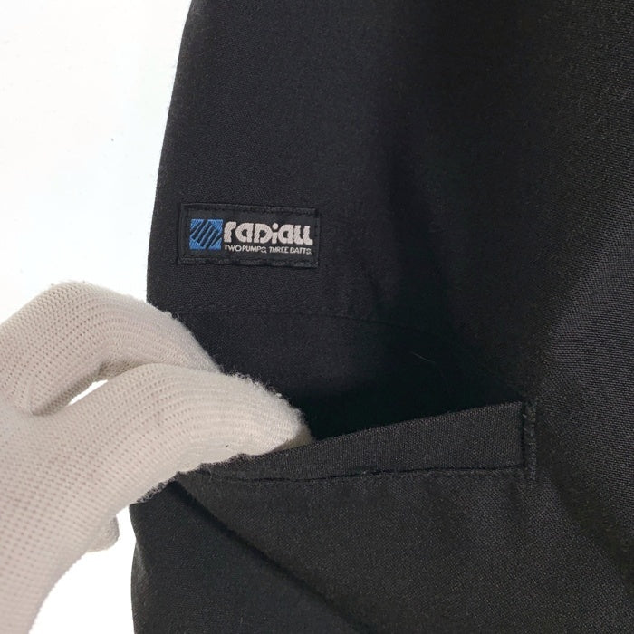 RADIALL ラディアル ワイドフィット イージーショーツ ブラック ポリエステル コットン RAD-23SS-PT005 Size M 福生店