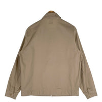 STANDARD CALIFORNIA スタンダードカリフォルニア 22SS SD Oval Logo Patch Work Jacket オーバルロゴパッチ ワークジャケット ベージュ チノツイル Size L 福生店