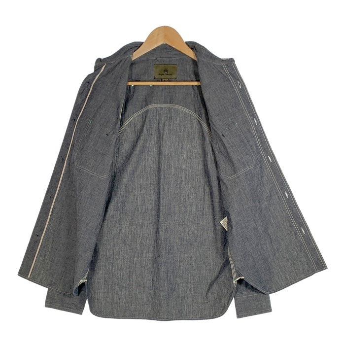 Nigel Cabourn ナイジェルケーボン MEDEICAL SHIRT メディカルシャツ インディゴ 80330010100 Size 46 福生店