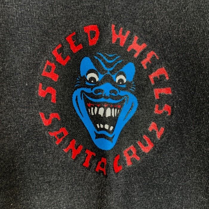 90's SANTA CRUZ サンタクルーズ 半袖 プリント Tシャツ ブラック Size L相当 福生店