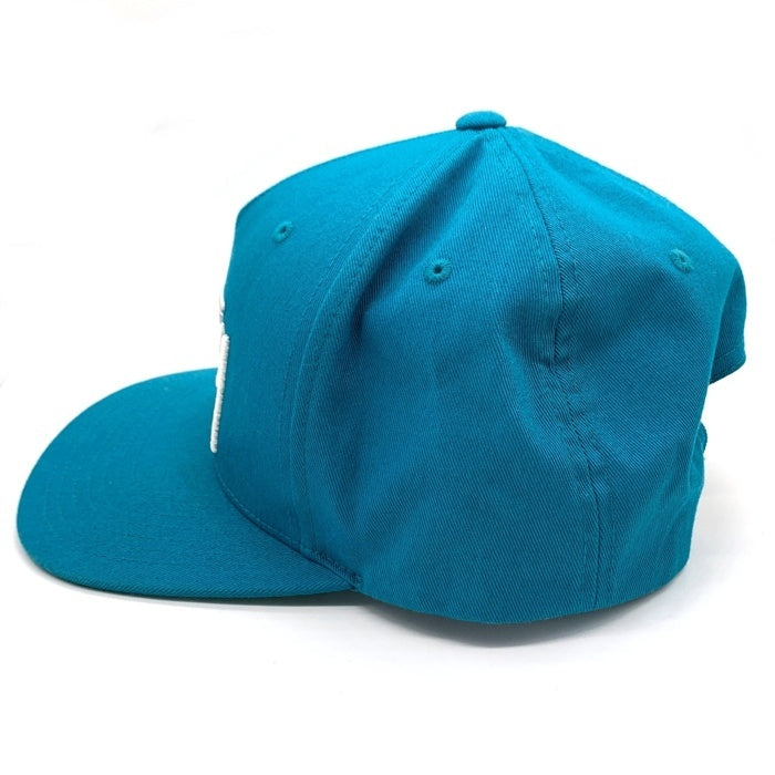 STUSSY ステューシー Big Stock Point Crown Snapback Cap スナップバック ベースボールキャップ ターコイズ 1311052 福生店