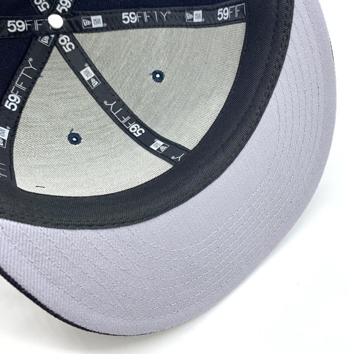 SUPREME シュプリーム NEW ERA ニューエラ 18AW 59FIFTY Classic Script New Era ベースボールキャップ ネイビー Size 7 1/2 (59.6cm) 福生店