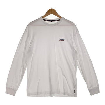 PALACE パレス BASICALLY A LONGSLEEVE ロゴプリント ロングスリーブTシャツ ホワイト Size L 福生店