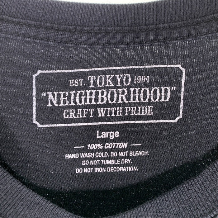 NEIGHBORHOOD ネイバーフッド CRAFT WITH PRIDE 半袖 Tシャツ ブラック Size L 福生店