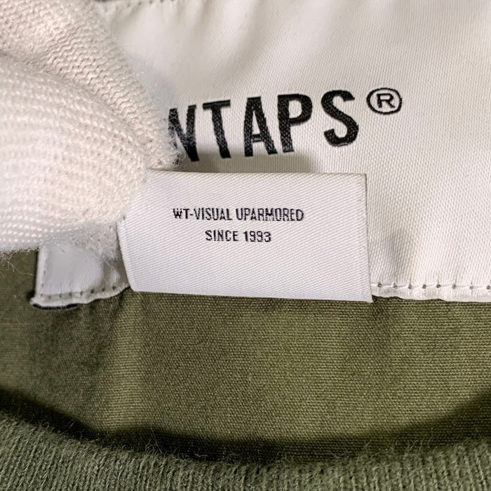 WTAPS ダブルタップス 23SS SMOCK SS COTTON WEATHER スモック ショートスリーブシャツ コットン プルオーバー グリーン 231TQDT-SHM06 Size 04 福生店