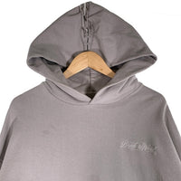 BRICKS&WOOD ブリックスアンドウッド 23AW Script Logo Hoodie スクリプトロゴ プルオーバー フーディー パーカー グレー Size XL 福生店