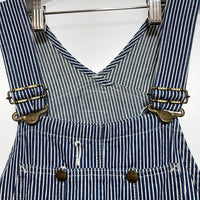 Lee デニムオーバーオール LL7254 ネイビー/ホワイト ヒッコリーストライプ sizeS 瑞穂店