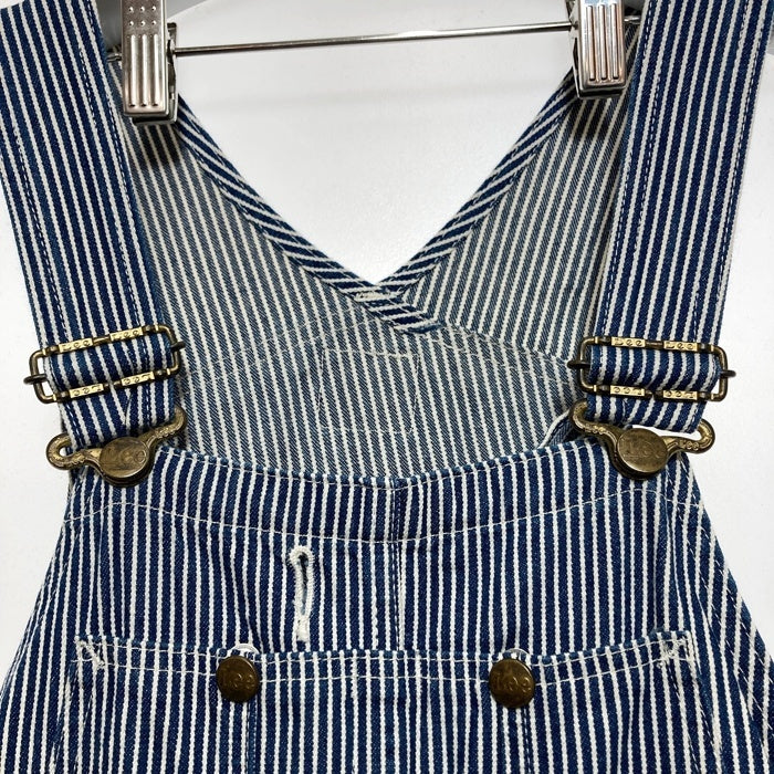 Lee デニムオーバーオール LL7254 ネイビー/ホワイト ヒッコリーストライプ sizeS 瑞穂店