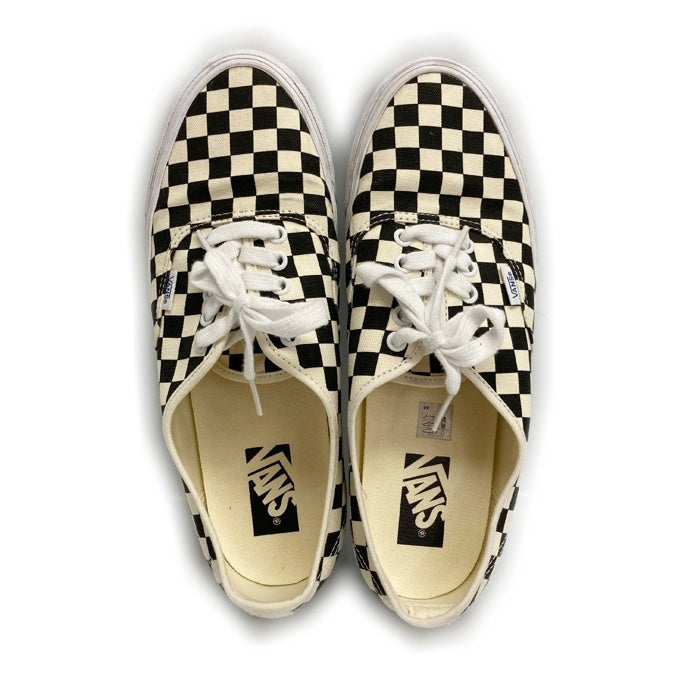 VANS ヴァンズ Authentic Reissue 44 オーセンティック チェッカーボード ホワイト×ブラック size28cm 瑞穂店