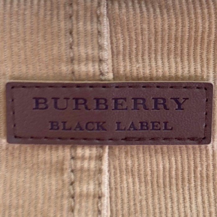 BURBERRY BLACK LABEL バーバリーブラックレーベル コーデュロイ 裏ボア ジャケット ベージュ sizeL 瑞穂店