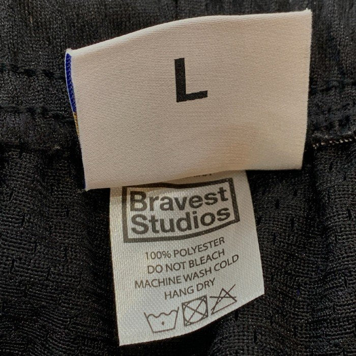 Bravest studios ブレイベストスタジオ melrose shorts メルローズショーツ ブラック クロス Size L 福生店