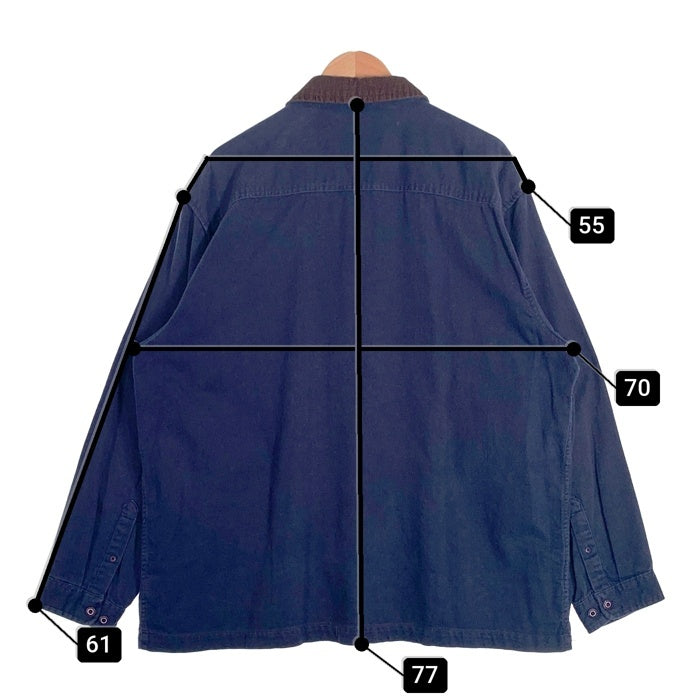 ROUTE 66 ルート66 コットン コーデュロイワークジャケット ブルー Size XL 福生店