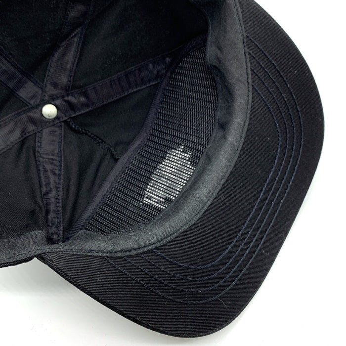 80-90's STUSSY ステューシー TRIBE刺繡 5パネルキャップ ブラック バックマジックテープ オールド タグなし 福生店