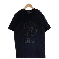 MONCLER モンクレール SS T-SHIRT ロゴ同色プリント Tシャツ ブラック 21年 Size M 福生店