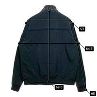 TOMMY HILFIGER トミーヒルフィガー スタンドカラー ジップアップジャケット ブラック 144306 Size L 瑞穂店