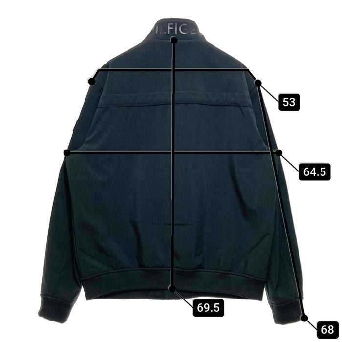 TOMMY HILFIGER トミーヒルフィガー スタンドカラー ジップアップジャケット ブラック 144306 Size L 瑞穂店