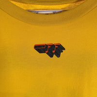 OFF-WHITE オフホワイト Mirko Artist S/S Slim Tee ミルコアーティストプリントTシャツ イエロー OMAA027E20JER012 Size XL 福生店