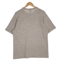 HUMAN MADE ヒューマンメイド POCKET T-SHIRTS ポケットTシャツ グレー 裾ロゴワッペン Size L 福生店