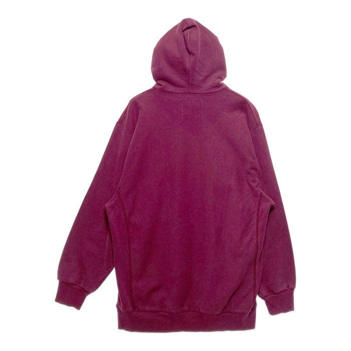 STEVE BARRY'S スティーブアンドバリーズ カレッジロゴ CENTRAL スウェット プルオーバーパーカー ボルドー sizeL 瑞穂店