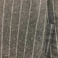 DOUBLE STEAL ダブルスティール 中綿ジャケット ピンストライプ グレー sizeXL 瑞穂店