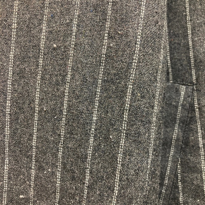 DOUBLE STEAL ダブルスティール 中綿ジャケット ピンストライプ グレー sizeXL 瑞穂店