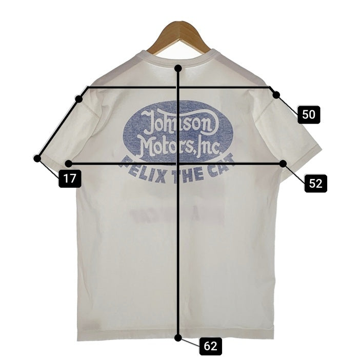 TOYS McCOY トイズマッコイ FELIX THE CAT TEE フィリックス プリントTシャツ ホワイト TMC2502 Size L 福生店