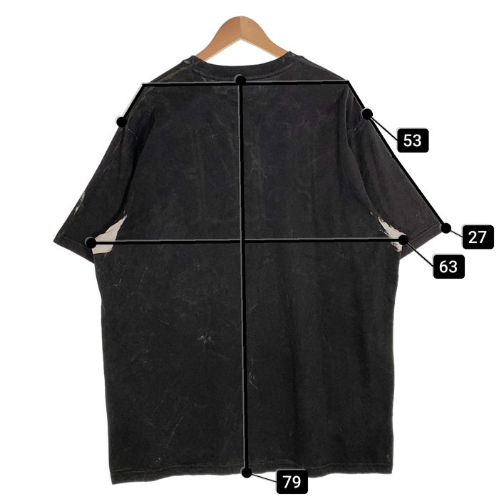 SUPREME シュプリーム 23AW Overprint Knockout S/S Top オーバープリント ノックアウト ショートスリーブトップ Tシャツ ブラック Size XL 福生店