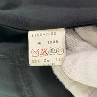 GDC ジーディーシー F-2タイプ  ミリタリー フィールドジャケット バックプリント コットン グランドキャニオン ブラック 日本製 Size L 福生店