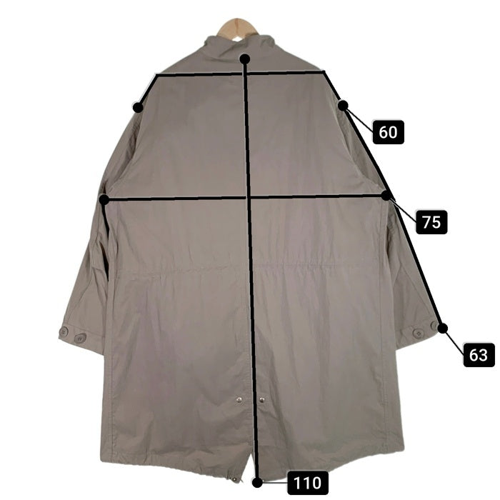 BEAMS HEART ビームスハート 3WAY ビッグシルエット モッズコート ライナー付 グレイベージュ Size M 福生店