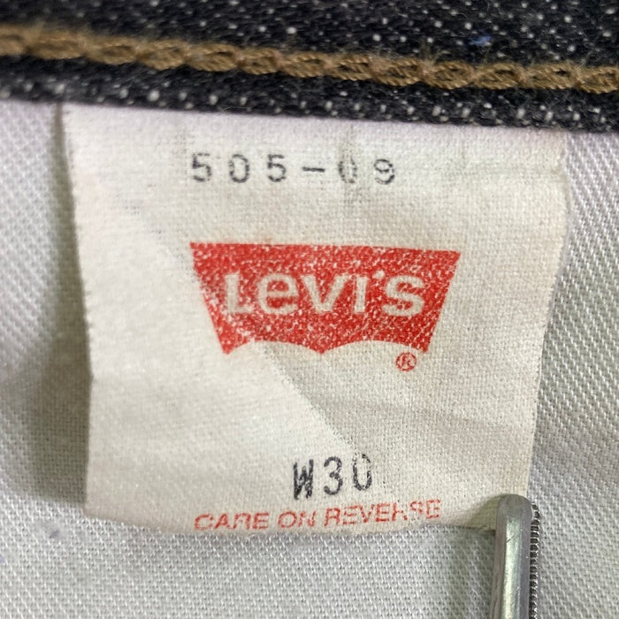 Levi's リーバイス 505 00s デニムパンツ 先染めブラック sizeW30 瑞穂店