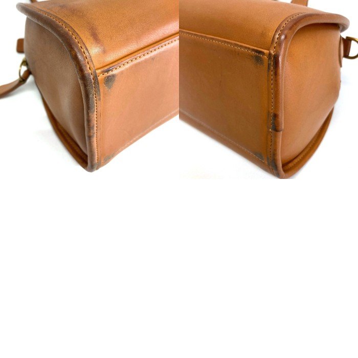 OLD COACH オールドコーチ 0038-342 ハンドバッグ レザー ブラウン 瑞穂店