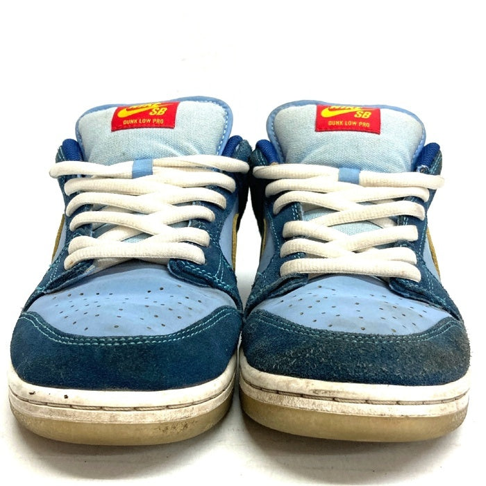 WHY SO SAD ？ ワイソーサッド × NIKE ナイキ DX5549-400 SB DUNK LOW スニーカー ブルー size27.5cm 瑞穂店