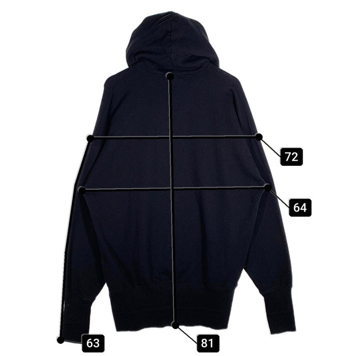 VETEMENTS ヴェトモン 21SS Antwerpen Hoodie プリント 刺繡 プルオーバースウェットパーカー ブラック UE51TR440B Size S 福生店