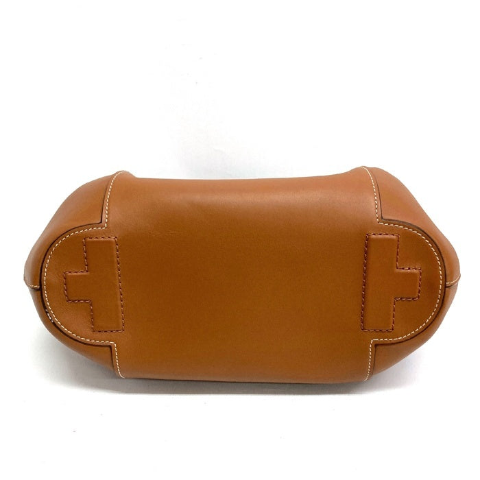 TORY BURCH トリーバーチ 木目ハンドル 2WAYハンドバッグ ブラウン 瑞穂店