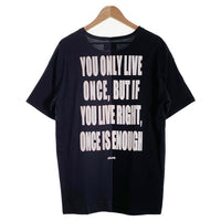 glamb グラム プリントTシャツ ブラック GB17SP/CS08 Size 3 福生店