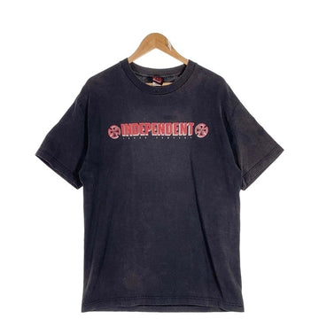 00's INDEPENDENT インデペンデント プリントTシャツ ブラック メキシコ製 Size L 福生店